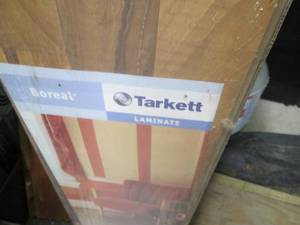 lot 161 image: 3 sealed boxes of Tarkett Boreal la...