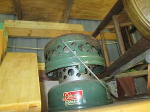 lot 164 image: Coleman heater