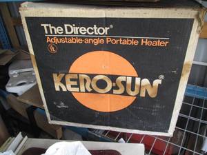 lot 105 image: Kero-Sun The director 11,700 BTU fr...