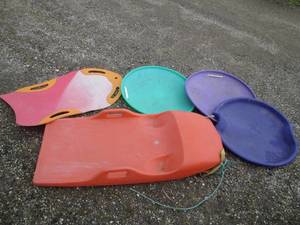 lot 108 image: Variety of Downhill snow ride ons...