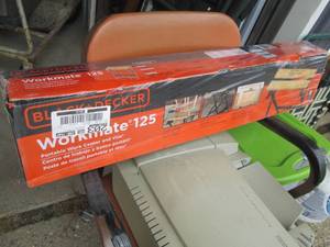 lot 202 image: Black and Decker Workmate 125 porta...