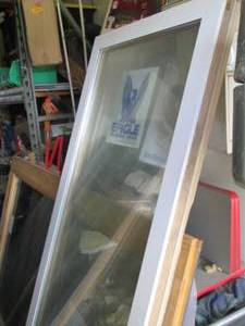 lot 222 image: Eagle brand 2pc patio door set...
