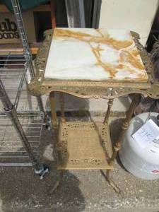 lot 225 image: Extremely heavy decorative Brass to...