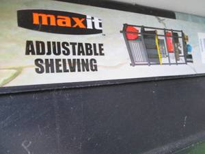 lot 229 image: Max It adjustable plastic storage s...