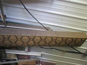 lot 144 image: 5 and 6 ft Upholstered Valances...