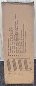lot 43 image: Wire Shelving Starter Kit - 4 Shelves- 75 x 48 x 18