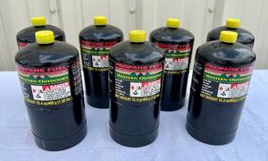 lot 66 image: Western Outdoors Propane Fuel - (7) 16.4 oz canisters