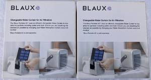 lot 56 image: Blaux Portable AC, Blaux Portable Heater, Blaux Water Curtains and Ionic Breeze Silent Air Purifier