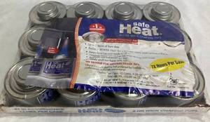 lot 84 image: Safe Heat Buffet Wick Chafing Fuel - 12 cans