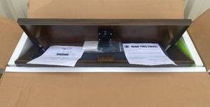 lot 139 image: The Patriot 35S Concealment Shelf- Dark Walnut