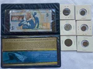 lot 148 image: Coins from Norway, Ireland, Denmark and Netherlands plus The Royal Bank of Scotland 5 pounds Commemorative Bank Note