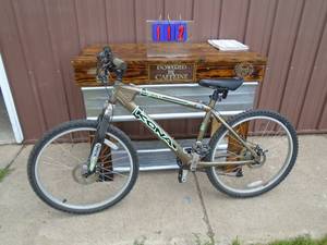 KonaFord mountain bikes. Came with ford vehicles. Look it up. As shown.