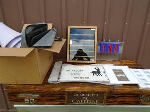 Box of pictureshadow box & etc. As shown.