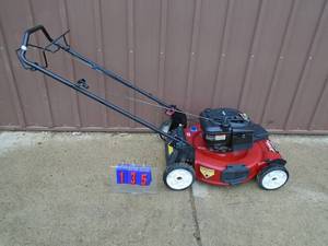 Toro recycler self propelled. Nice condition. Tested & works. As shown.