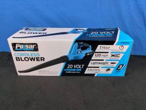 lot 102 image: Pulsar 20V Lithium-Ion Cordless Blower