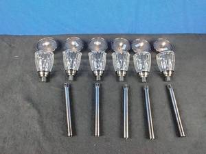 lot 83 image: Smart Living Charleston 6-Pack Solar Lights - Pewter
