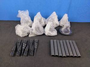 lot 119 image: Set of 8 Cordless Bright Solar Accent Lights 