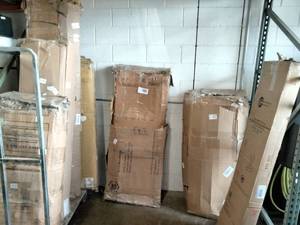 lot 139 image: Uninspected Handyman Lot of 7 Boxes of Knockdown Furniture