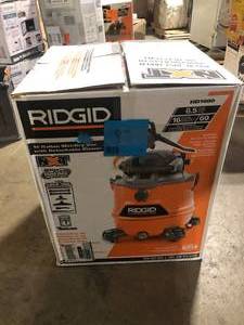 RIDGID 16 Gallon 6.5 Peak HP NXT Shop Vac Wet Dry Vacuum with Detachable Blower, Filter, Locking Hose and Accessories  Customer Returns See Pictures