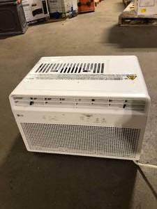 LG 5,000 BTU 115V Window Air Conditioner Cools 150 Sq. Ft. in White  Customer Returns See Pictures