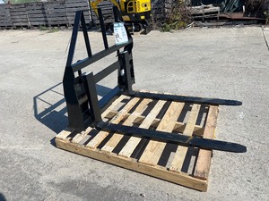 lot 42 image: Skid Steer Fork Attachment