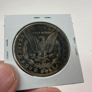 1882-O Silver Morgan Dollar wBeautiful Toning