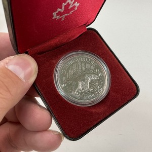 1980 Silver Canadian Dollar