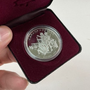 1990 Silver Canadian Dollar