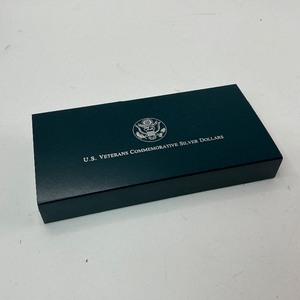 1994 U.S. Veterans Commemorative 3pc Proof Silver Dollar Coin Set (Great Set)