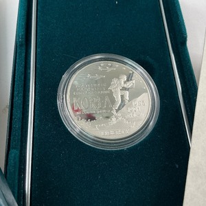 1991 Korean War Commemorative Silver Dollar