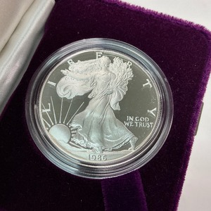 1986 Proof  American Silver Eagle