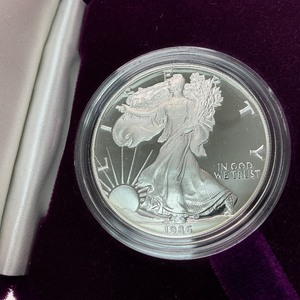 1986 Proof American Silver Eagle