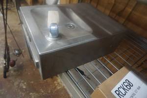 lot 53 image: Elkay Stainless Steel Drinking Fountain