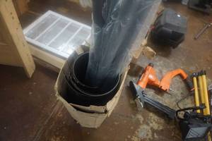 lot 65 image: Lot of Foam Wrap Pipe Installation and Duct Work Material