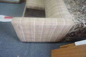 lot 103 image: Sofa Hide A Bed  Missing One Cushion