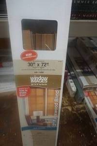 lot 29 image: Windsor Images Brand 2 Faux Wood Blinds