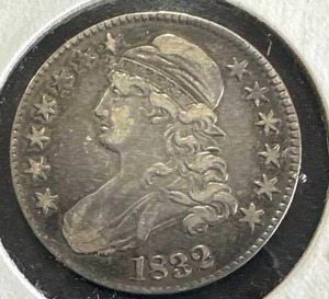 1832 Capped Bust Half Dollar