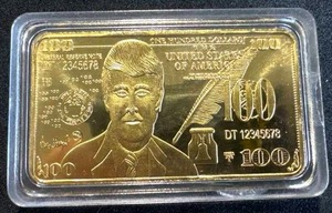 Donald Trump Plated Bar