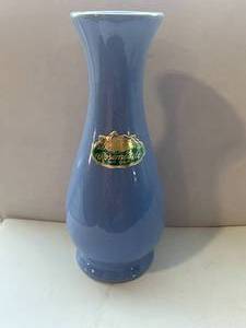 Rosemeade Blue Vase 4 34 Tall