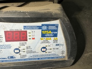 lot 41 image: NAPA 125 Amp Charger 6 Volt and 12 Volt