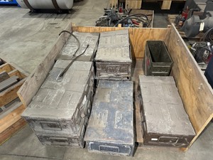 lot 50 image: Nine Misc Tool Boxes and Five Impact Wrenches