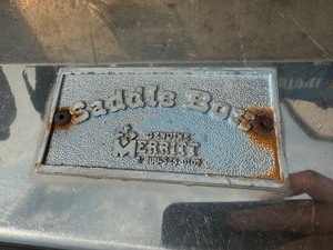 lot 14 image: Merritt Saddle Back Semi Tractor Tool Box