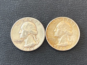 Silver Washington Quarters