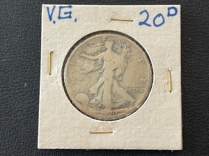 1920-D Walking Liberty Half Dollar
