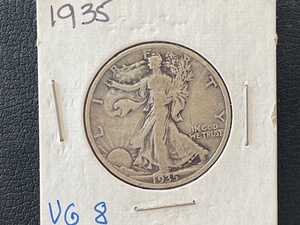 1935 Walking Liberty Half Dollar