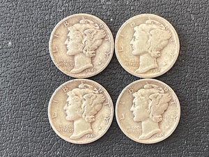 Mercury Silver Dimes