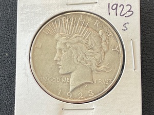 1923-S Peace Dollar