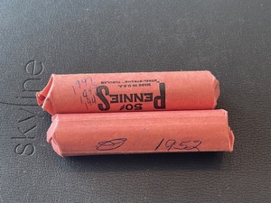 Rolls of Lincoln Wheat Cents