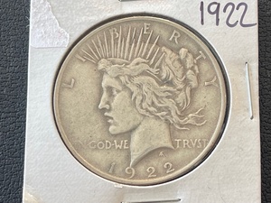 1922 Peace Dollar