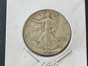 1941 Walking Liberty Half Dollar